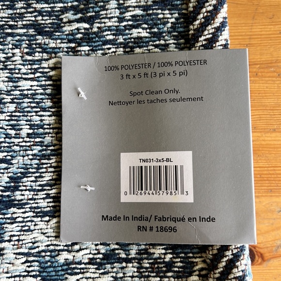 3x5 Polyester Throw Rug - Picture 6 of 7